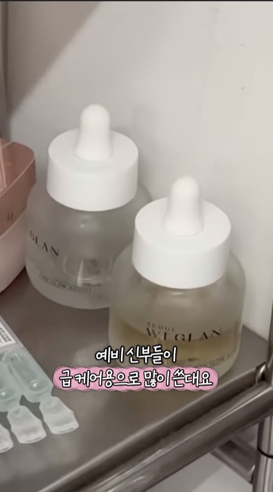 앰플 청담샵 사회적 증거형 숏폼 화면
